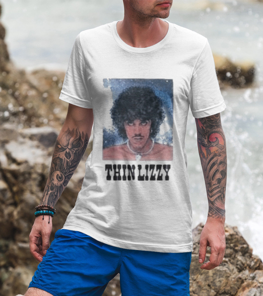 Noah Thin Lizzy Vintage Rock Collaboration T-Shirt
