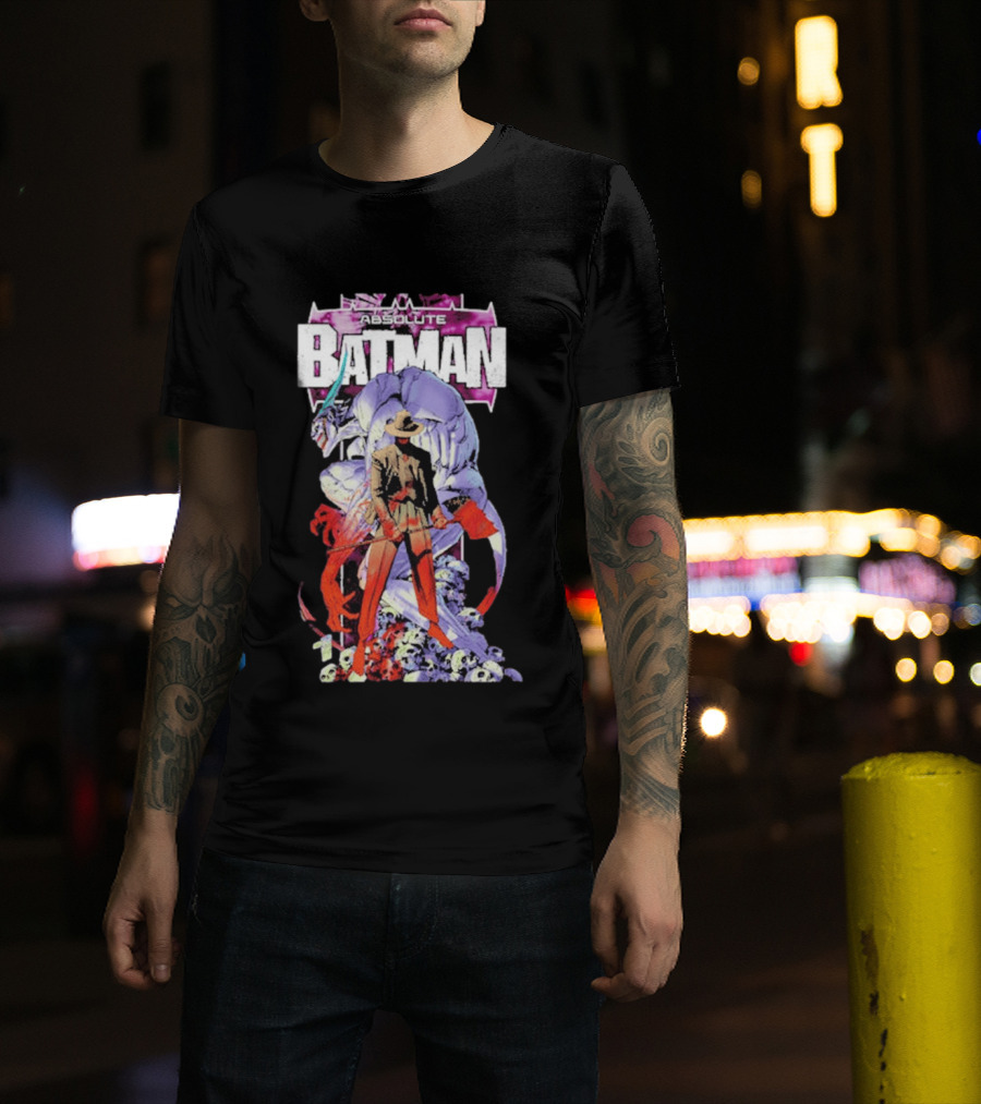 Absolute Batman Featuring Iconic Character And Enigmatic Figure Issue 19 Covers T-Shirt