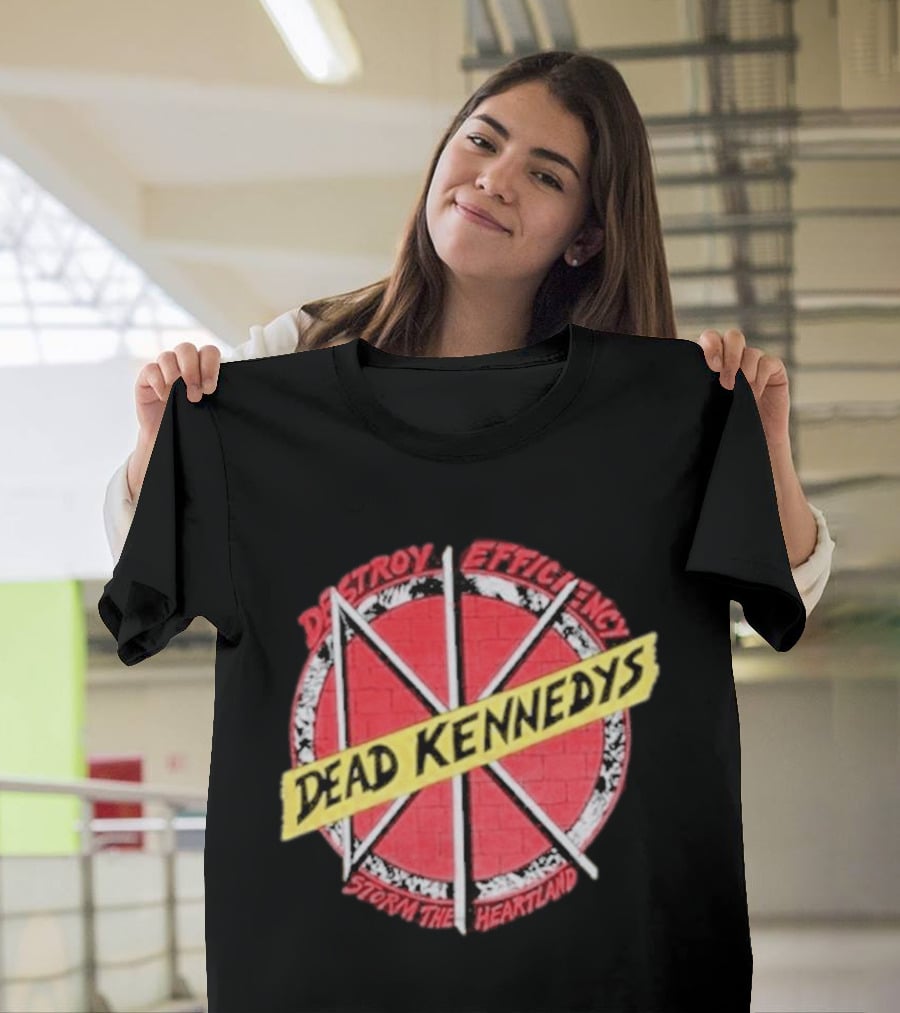 Dead Kennedys Destroy Efficiency Storm The Heartland T-Shirt