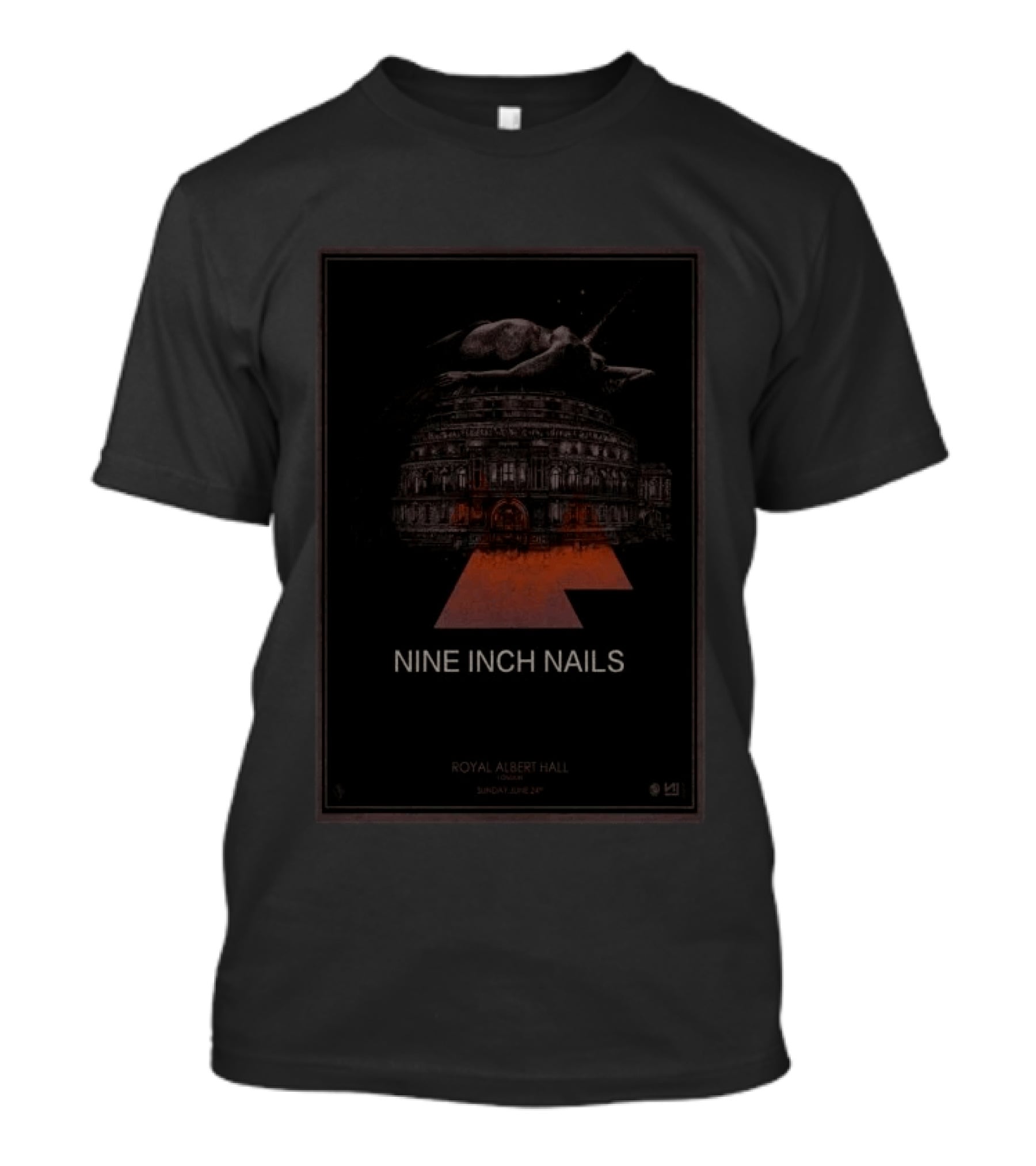 Nine Inch Nails Royal Albert Hall London June 24 2018 Concert T-Shirt