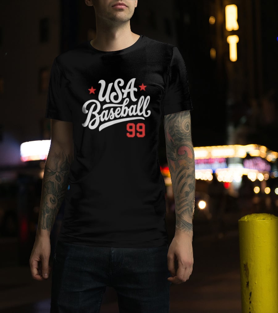 USA Baseball 99 Stars T-Shirt