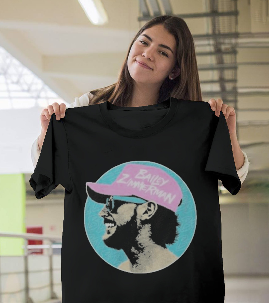 Bailey Zimmerman Circular Pink Hat Profile T-Shirt