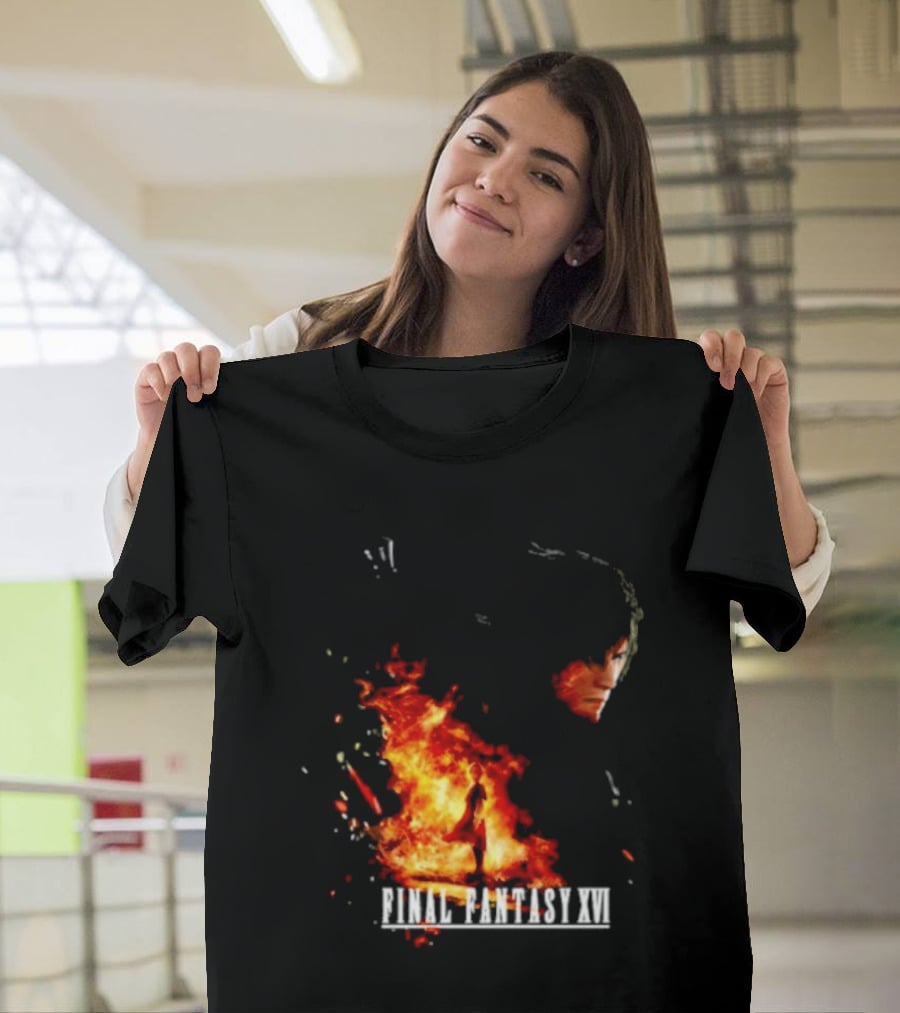Ben Starr Final Fantasy XVI Fire Element T-Shirt