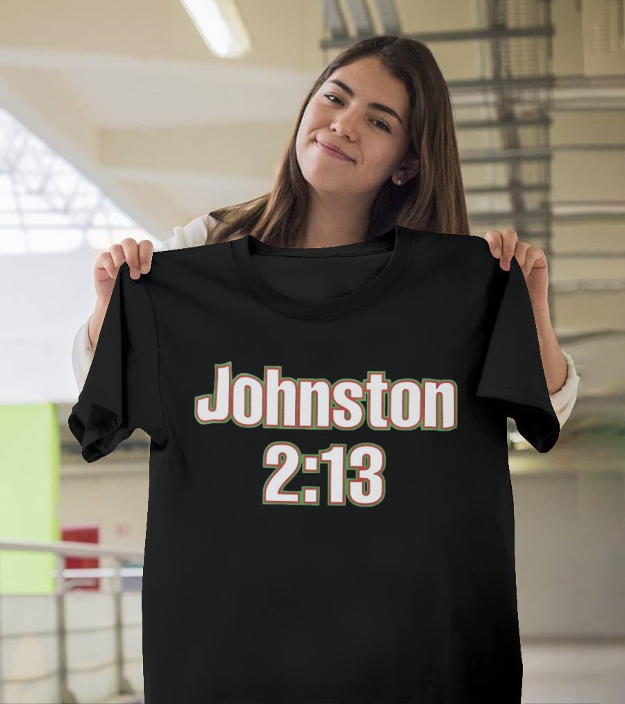 Johnston 2:13 Try Record Sports T-Shirt