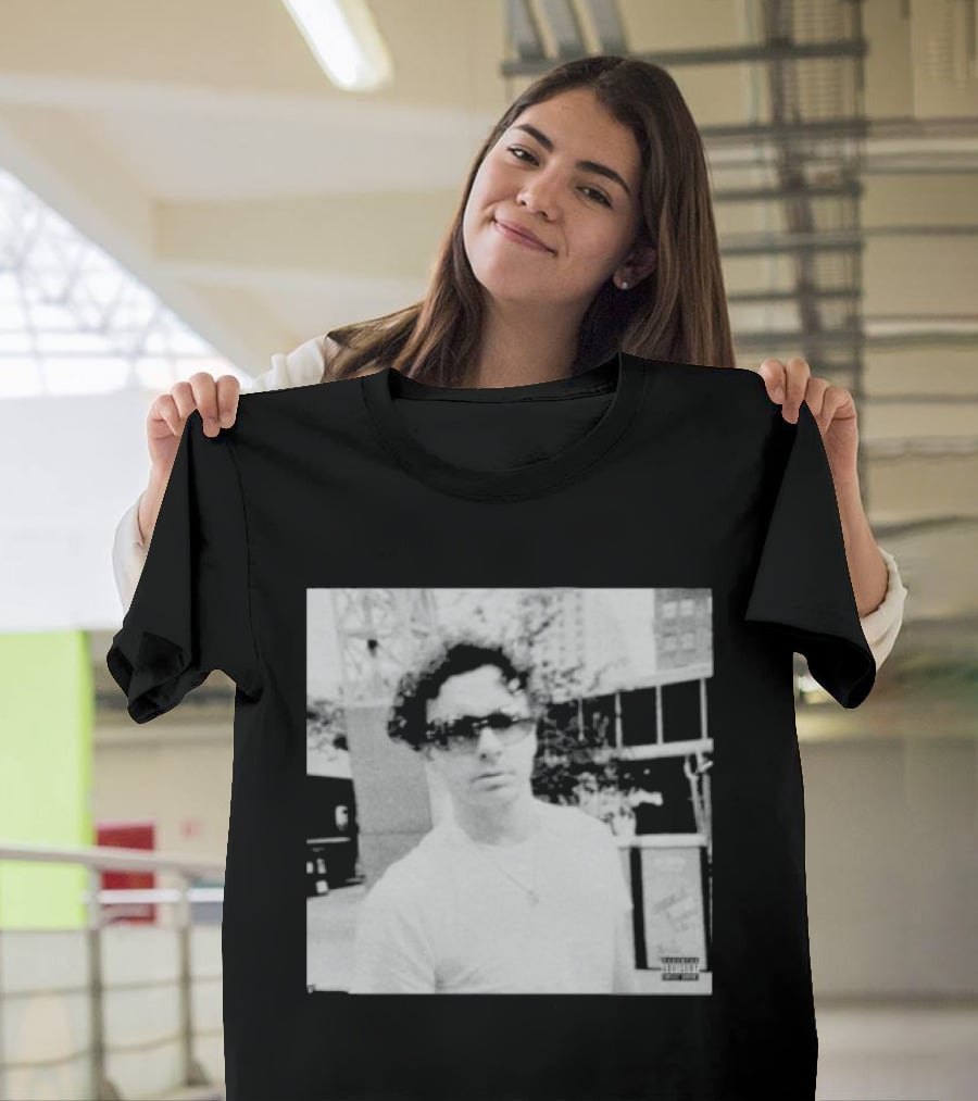 Sweet Action Jack Harlow Black And White Photo Explicit Content T-Shirt