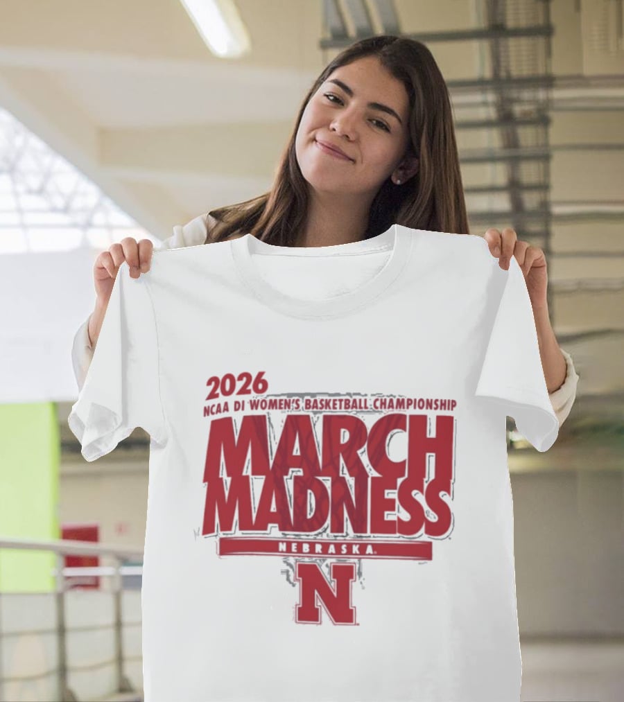 2026 Nebraska NCAA DI Women's Basketball March Madness Championship T-Shirt