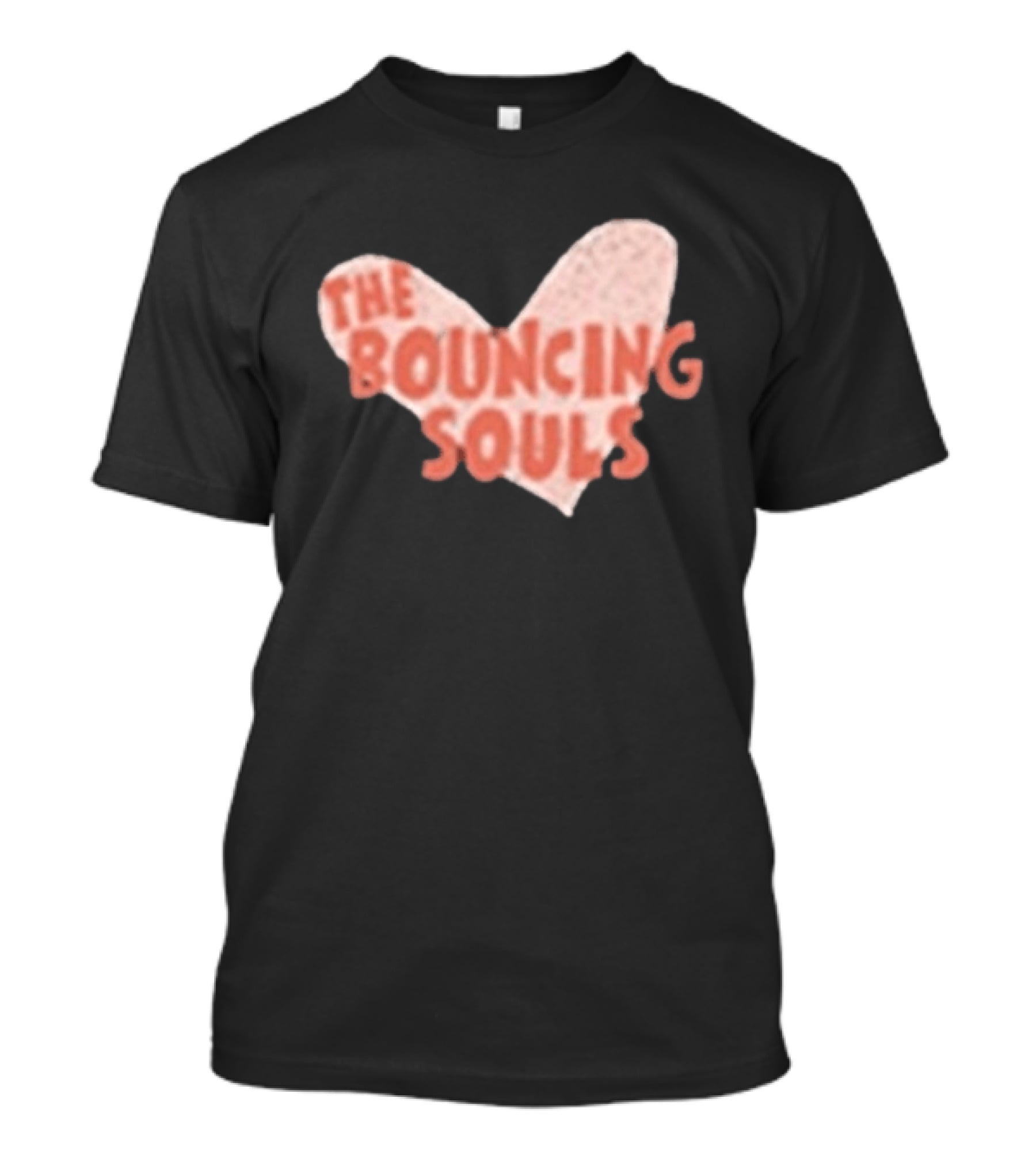 The Bouncing Souls Heart Shaped Hopeless Romantic T-Shirt