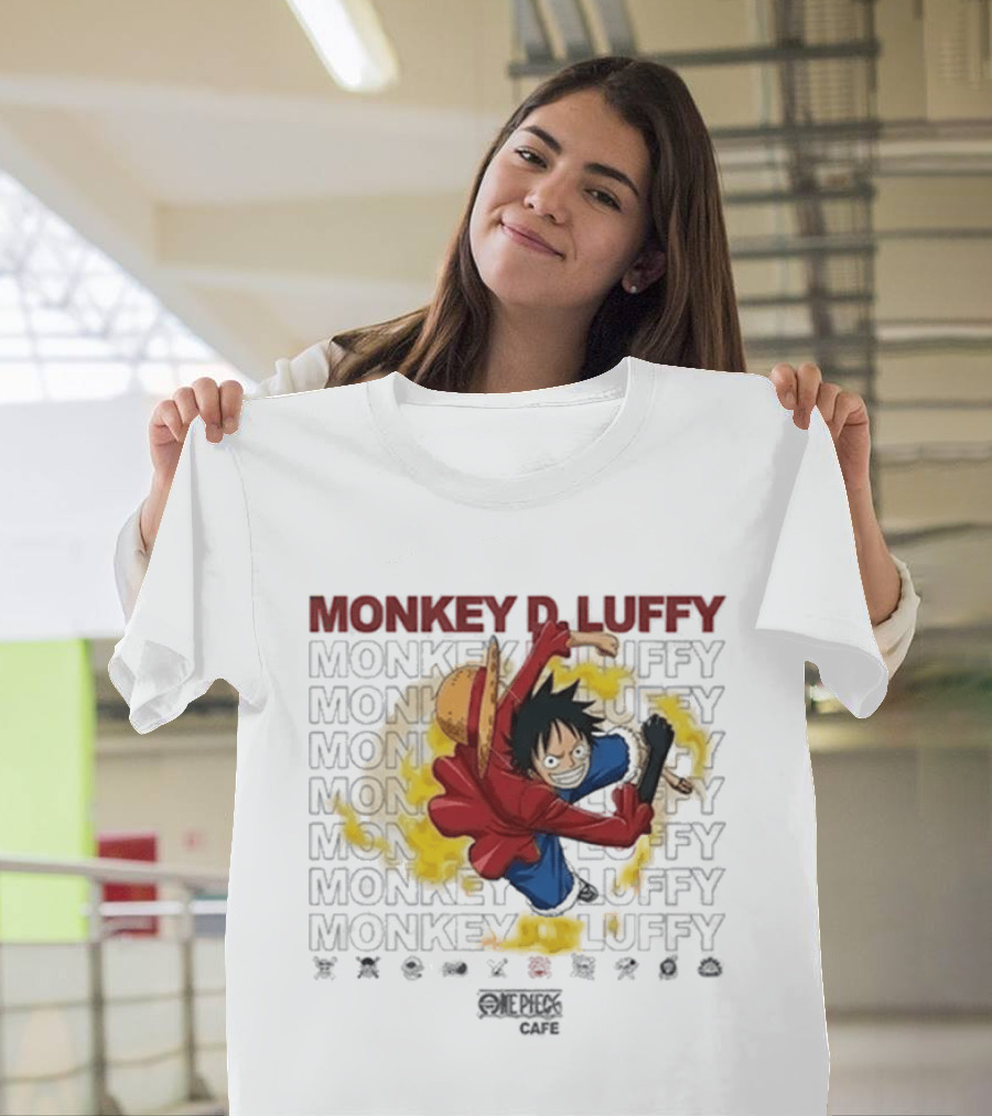Popeyes Ishowspeed One Piece Monkey D. Luffy 2026 T-Shirt