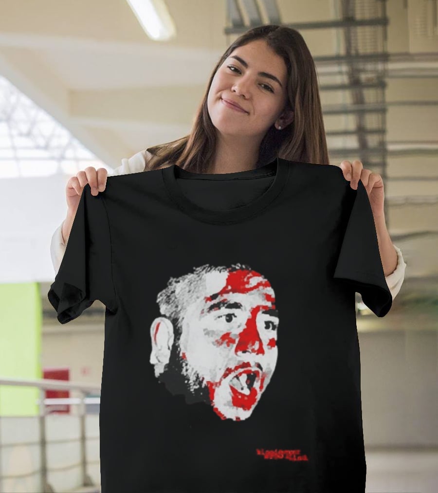 Bloodstone Wrestling Chico Suave Red Face T-Shirt