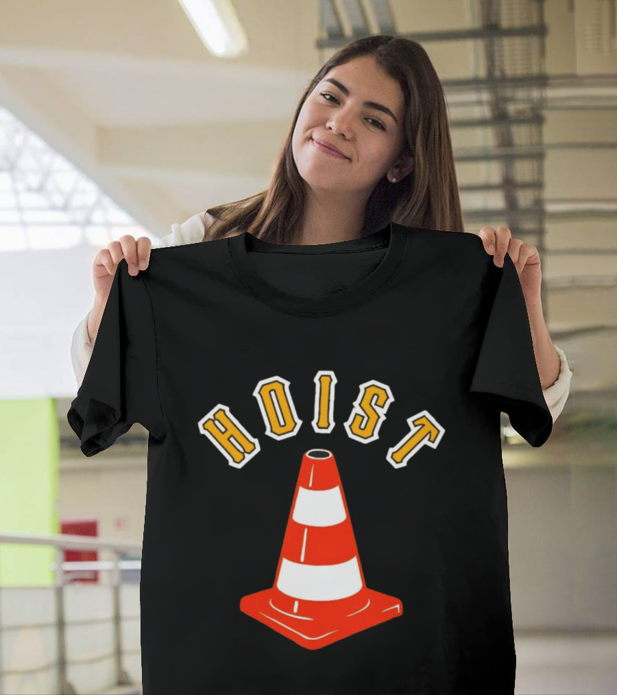 Pittsburgh Pirates Hoist Traffic Cone T-Shirt