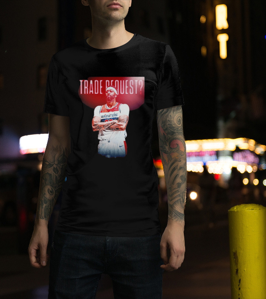 Trade Request Anthony Davis Washington Wizards Basketball Player T-Shirt