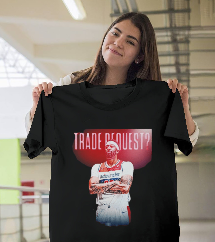 Trade Request Anthony Davis Washington Wizards Basketball Player T-Shirt