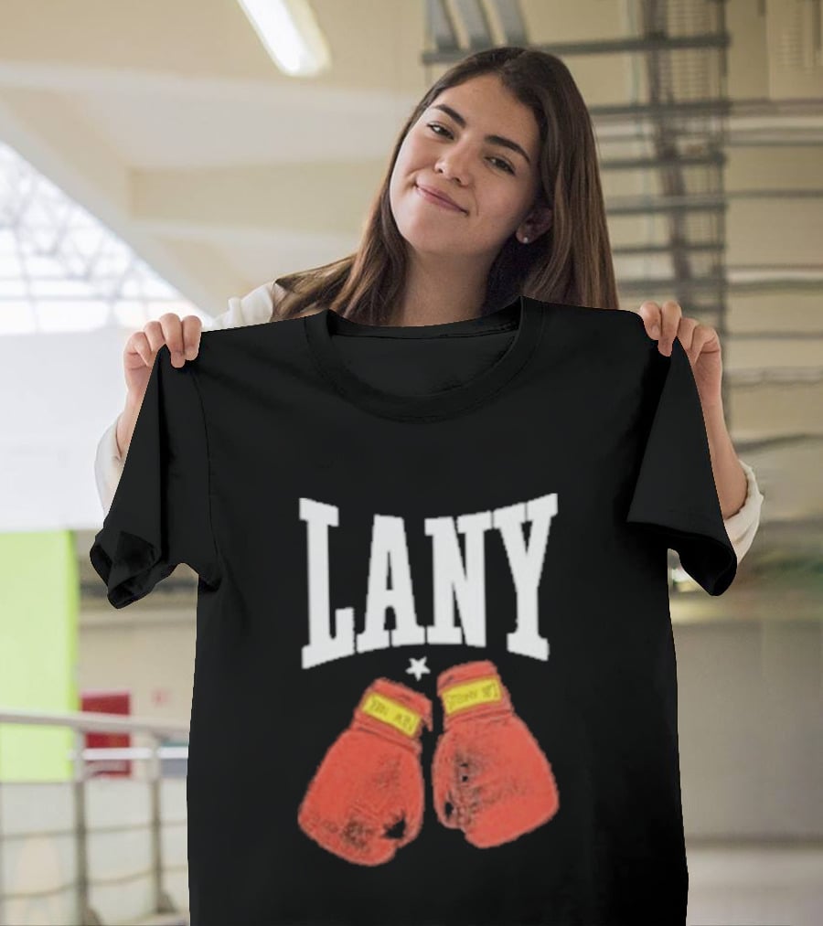 Lany Red Boxing Gloves Icon With Star T-Shirt
