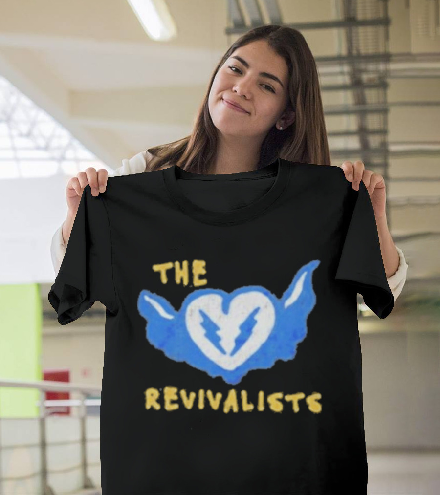 The Revivalists Winged Heart with Lightning Bolt T-Shirt
