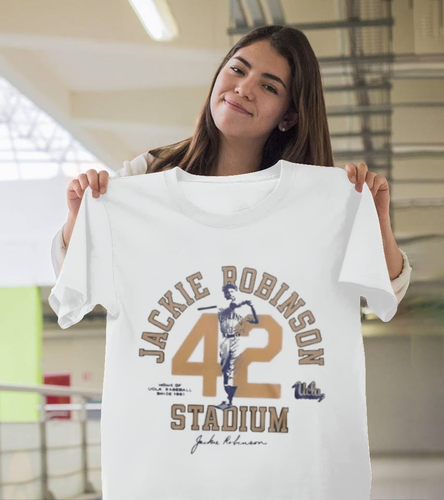 Jackie Robinson Stadium 42 UCLA Bruins Legend Night 2026 T-Shirt
