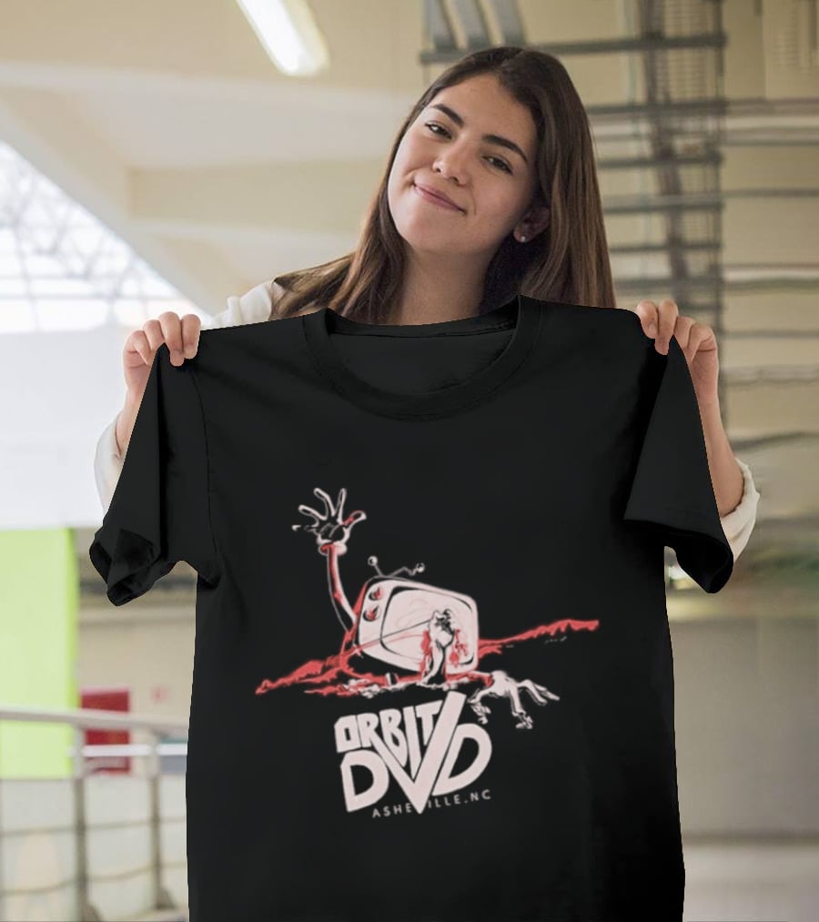 Orbit Evil Dead Video Cult Classic Horror Mash Up T-Shirt