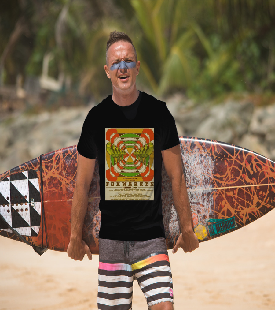 Foxwarren Summer 2026 Tour Hudson Freeman Haley Blais Mariposa Meaford Banff Toronto Calgary T-Shirt