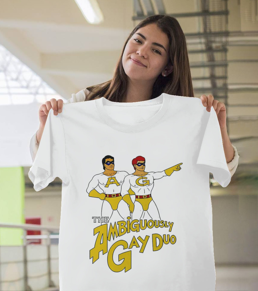 AG The Ambiguously Gay Duo Characters Classic Comic T-Shirt