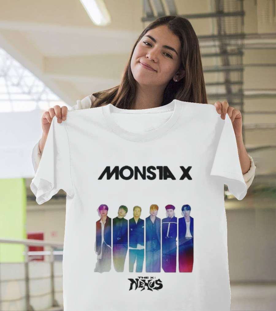 Monsta X Nexus 2026 White T-Shirt