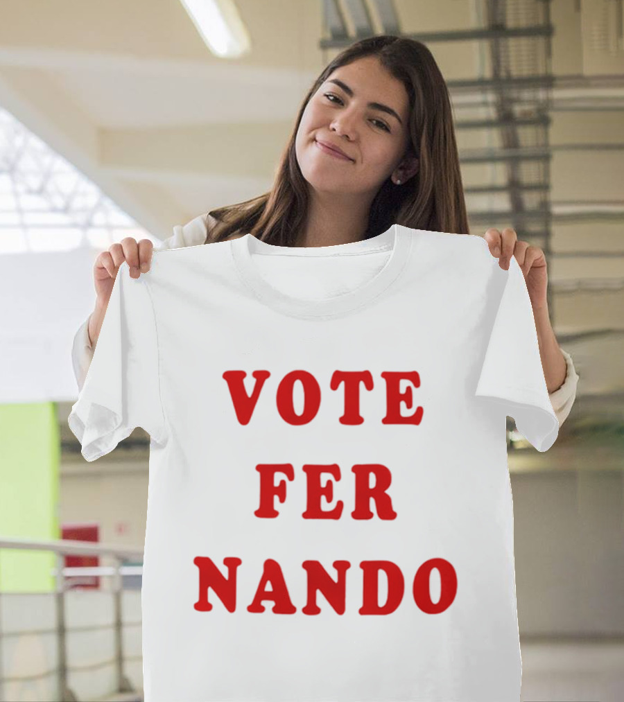 VOTE FER NANDO Padres Baseball T-Shirt