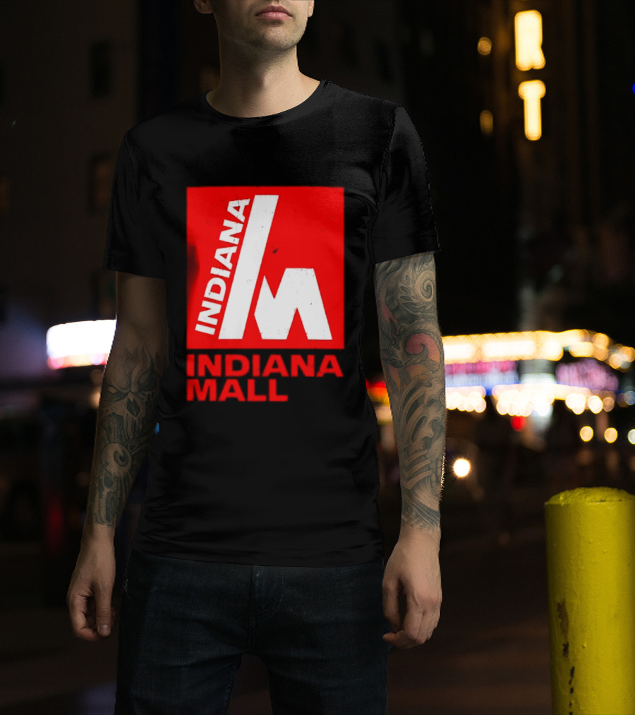 Indiana Mall Indiana PA Vintage Style Red T-Shirt