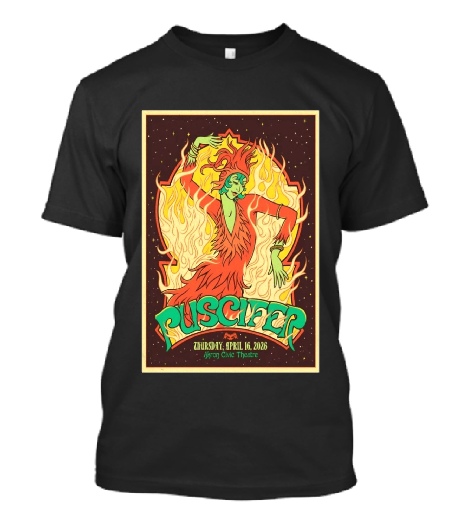 Puscifer Akron Civic Theatre Thursday April 16 2026 T-Shirt