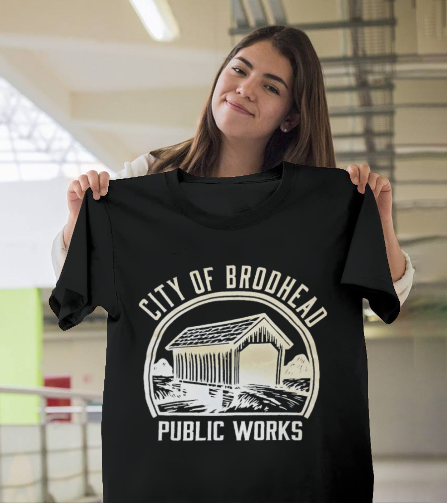 City Of Brodhead Public Works Covered Bridge T-Shirt