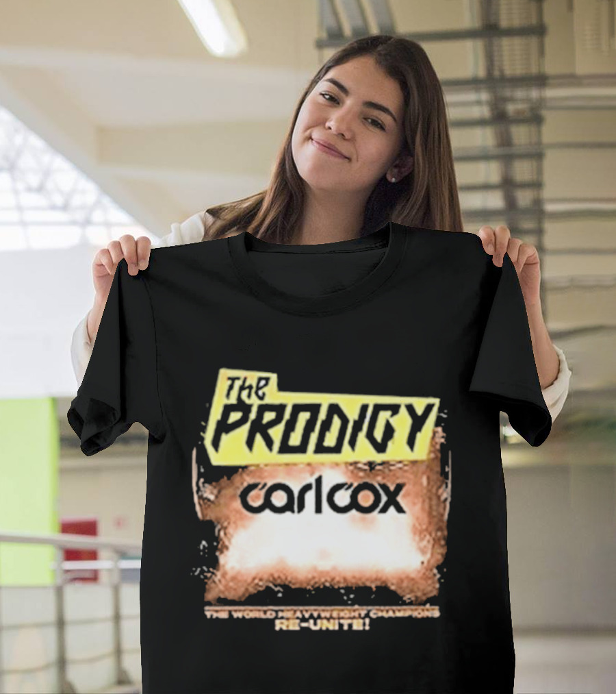 The Prodigy Carl Cox UK Ireland 2026 Tour Re United T-Shirt