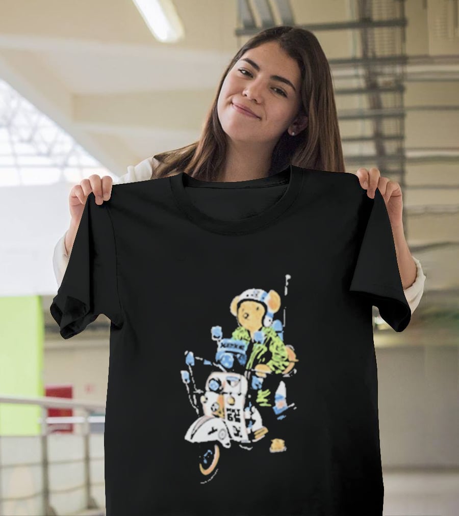 The Who X Market Studios Mod Bear Scooter T-Shirt