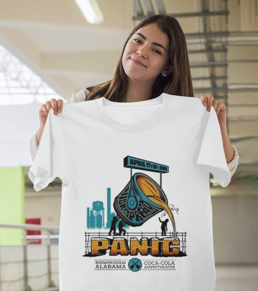 Widespread Panic Coca Cola Amphitheater April 17 18 2026 Event T-Shirt