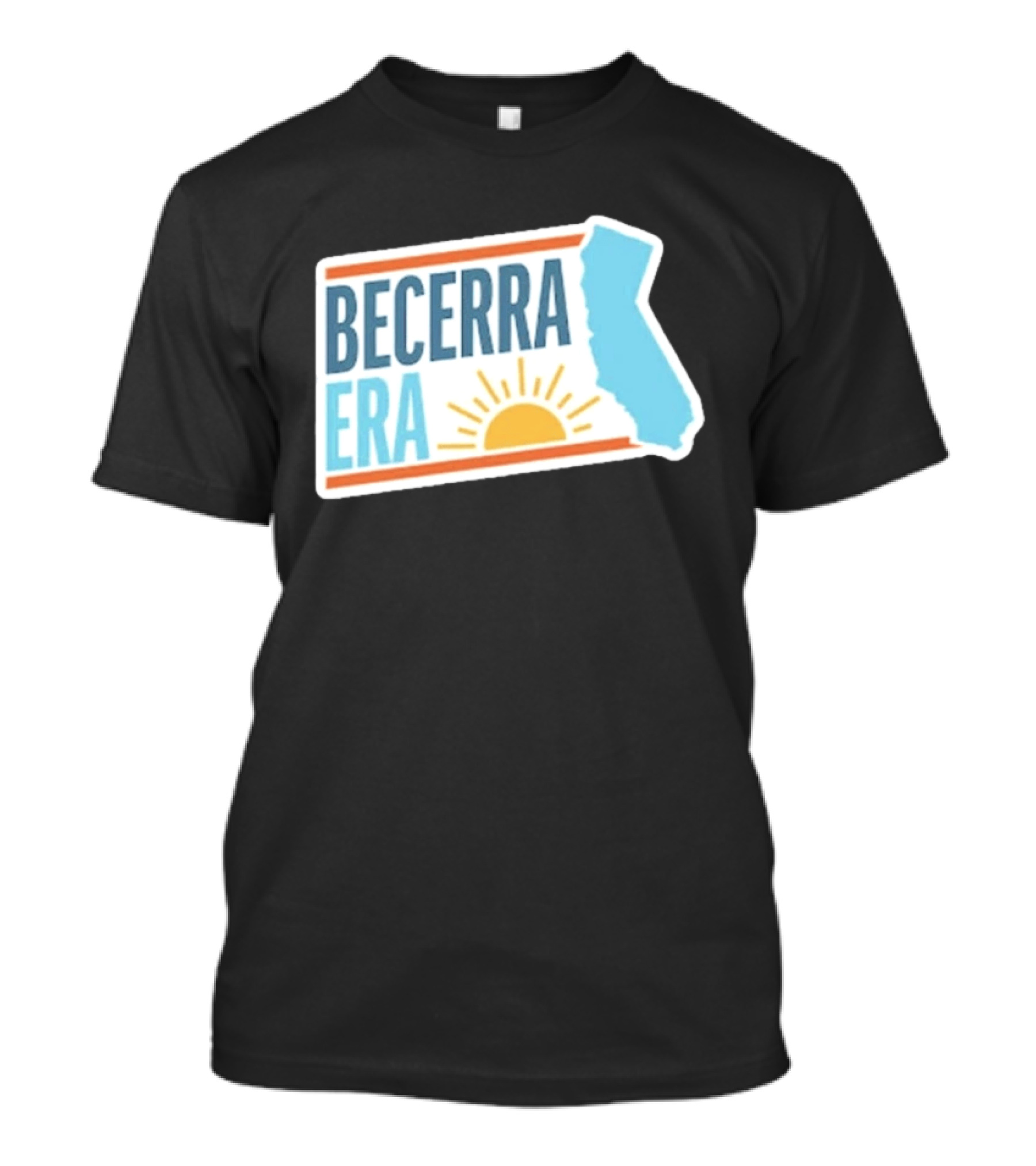 Becerra Era California Celebration Sunburst T-Shirt