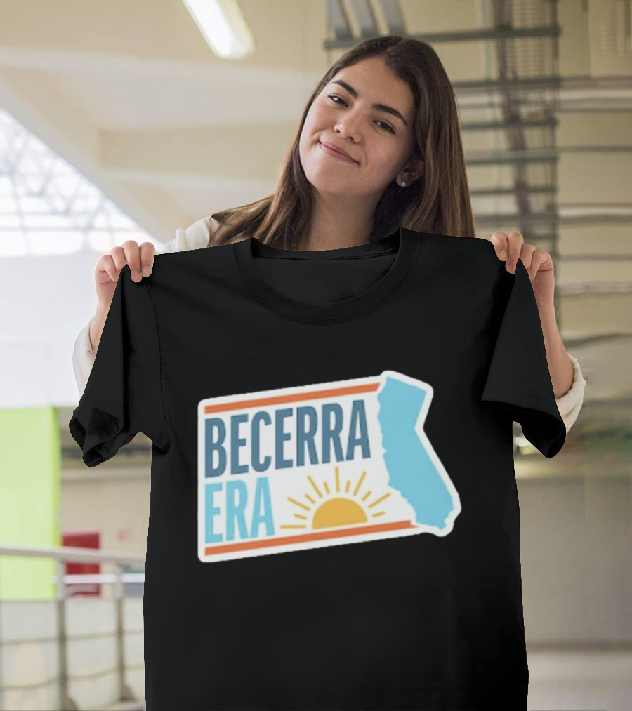 Becerra Era California Celebration Sunburst T-Shirt