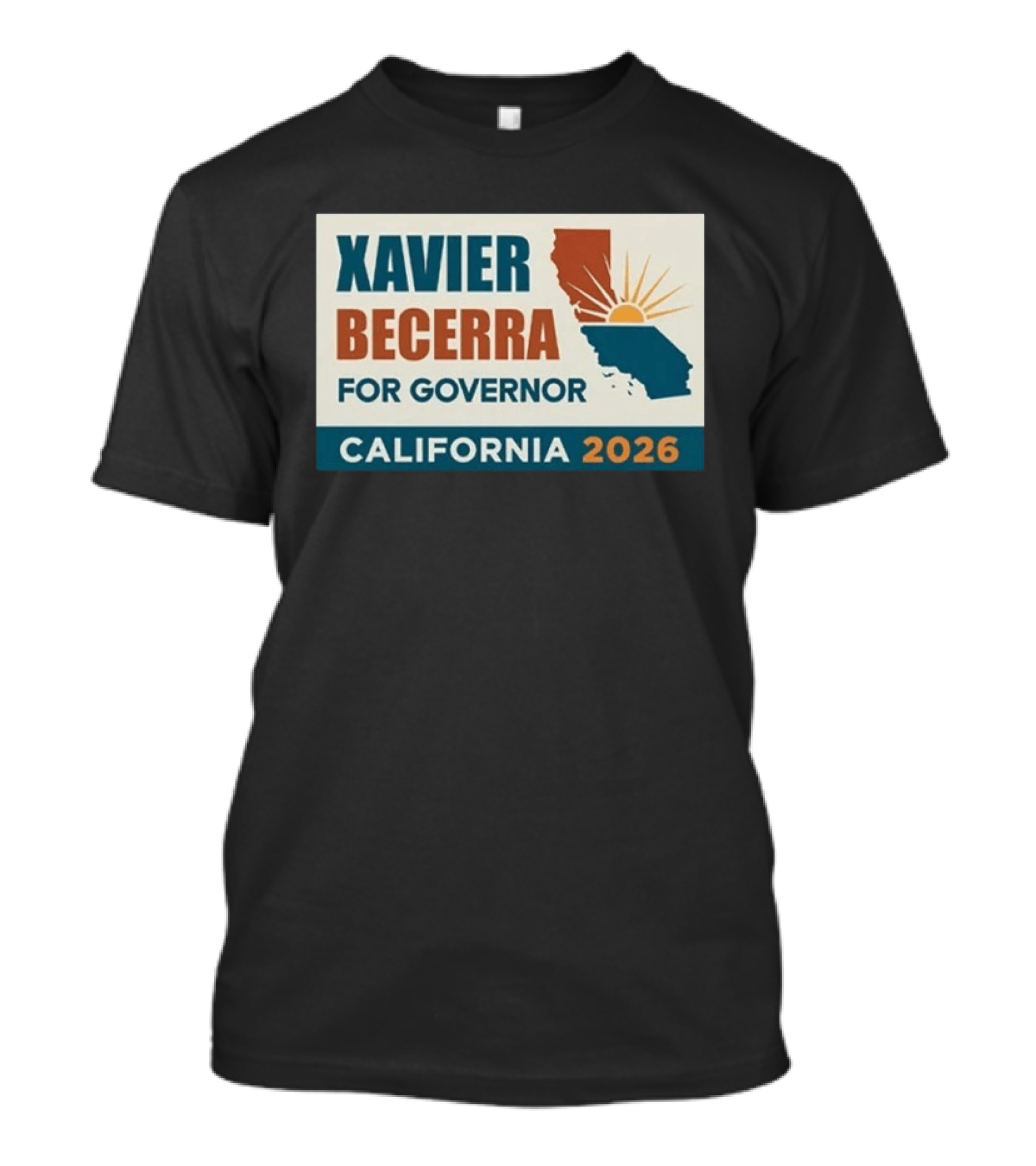 California 2026 Xavier Becerra For Governor T-Shirt