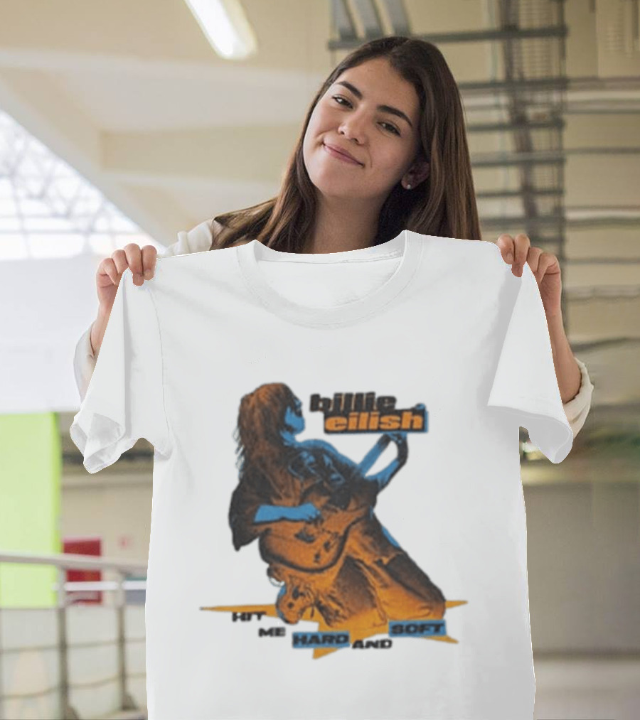 Billie Eilish Hit Me Hard And Soft Guitar T-Shirt
