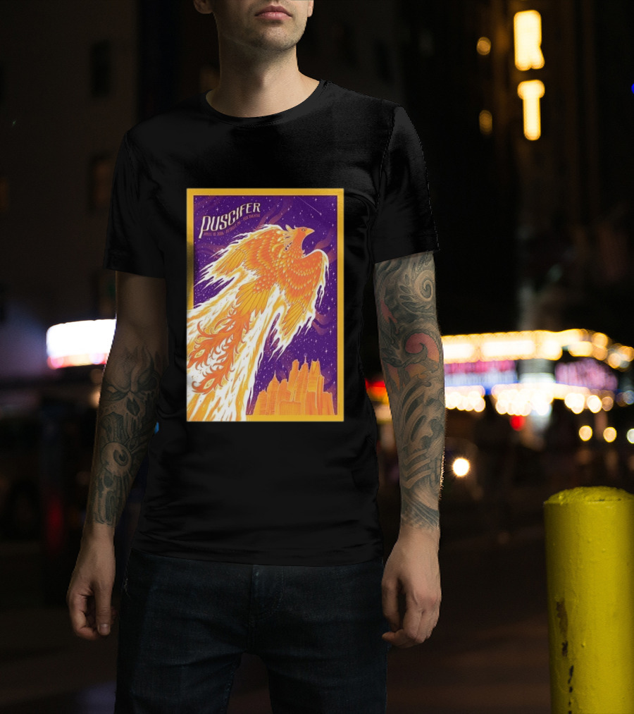 Puscifer Phoenix Rising Apr 18 2026 At Fox Theatre Detroit T-Shirt
