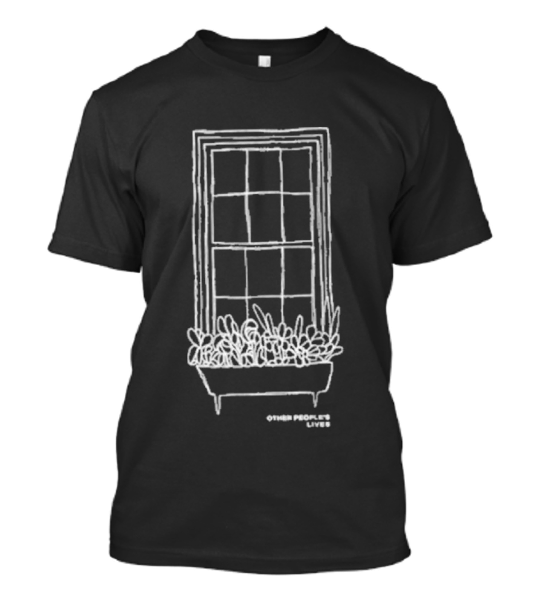Dan Campbell Window Flower Box Sketch T-Shirt