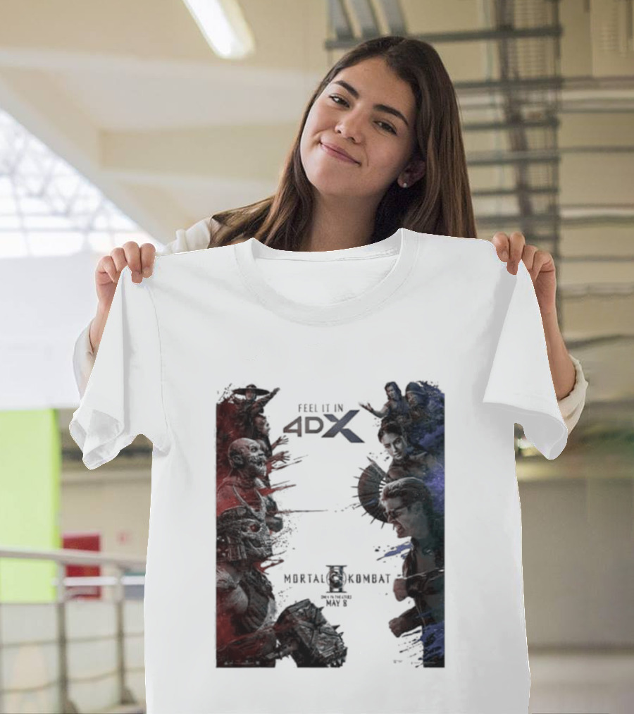 Mortal Kombat II 4DX Exclusive In Theaters May 8 2026 T-Shirt