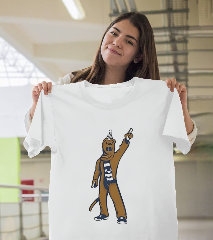 Penn State Nittany Lions Mascot Roaring Fan Spirit Outfit T-Shirt
