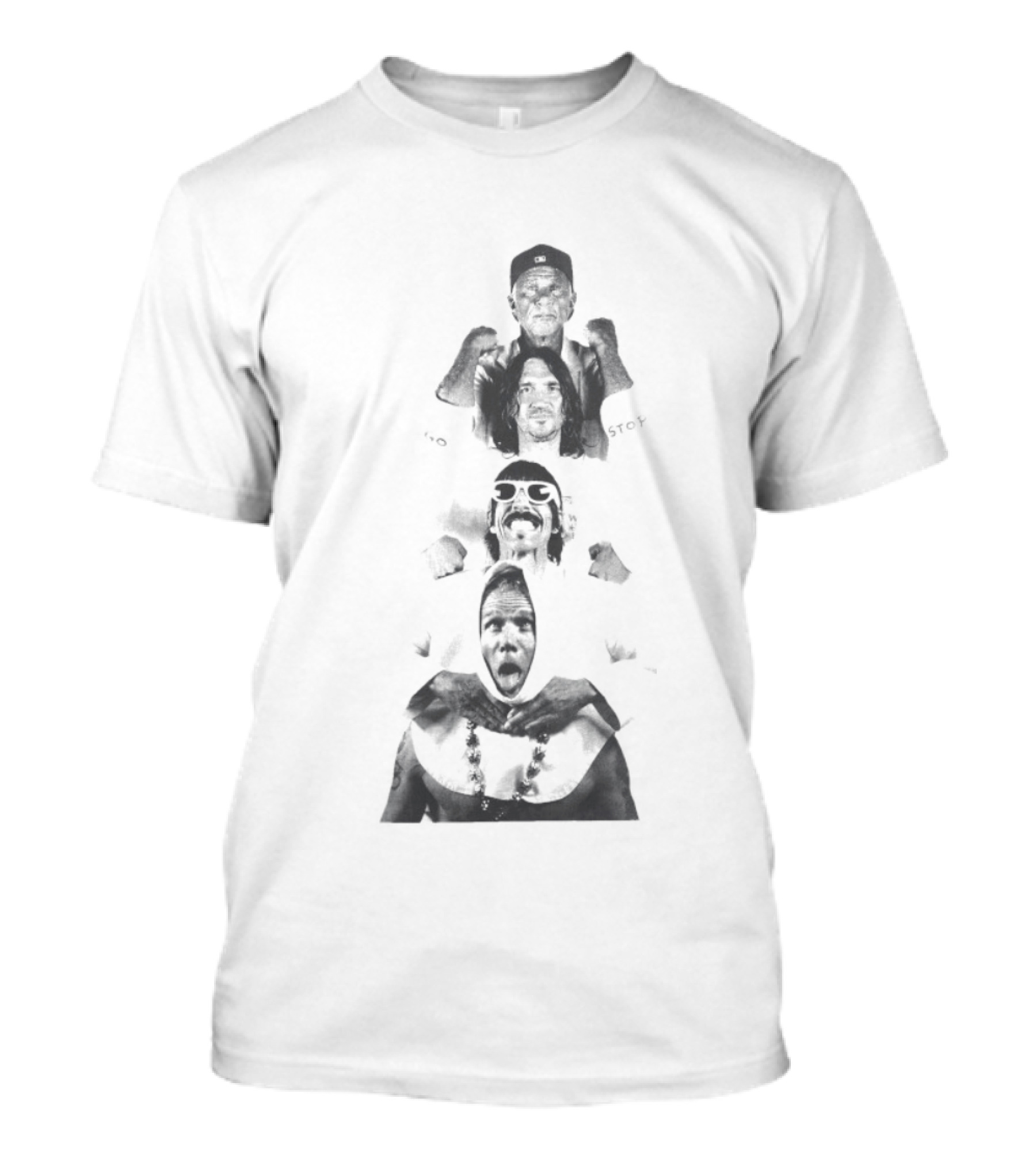 Red Hot Chili Peppers Unlimited Love World Tour 2023 Four Wise T-Shirt