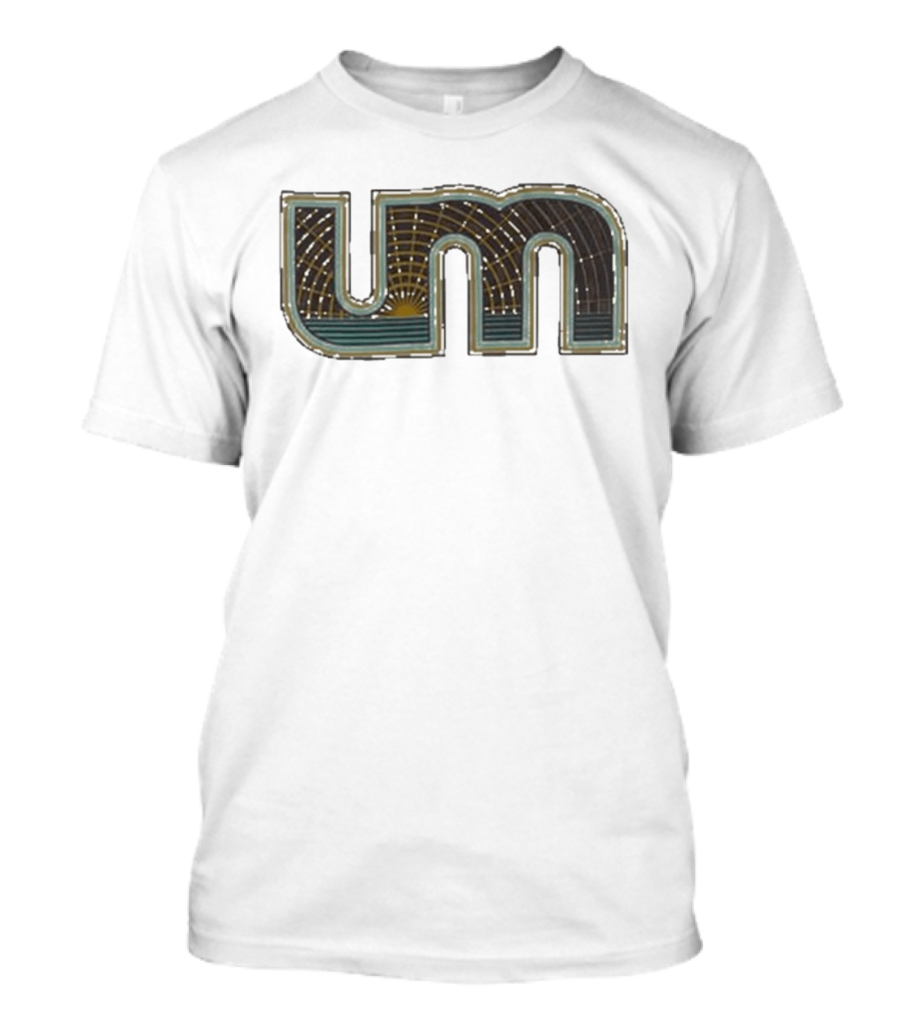 Umphrey's McGee UM Lightcycle Run Retro Sunset T-Shirt