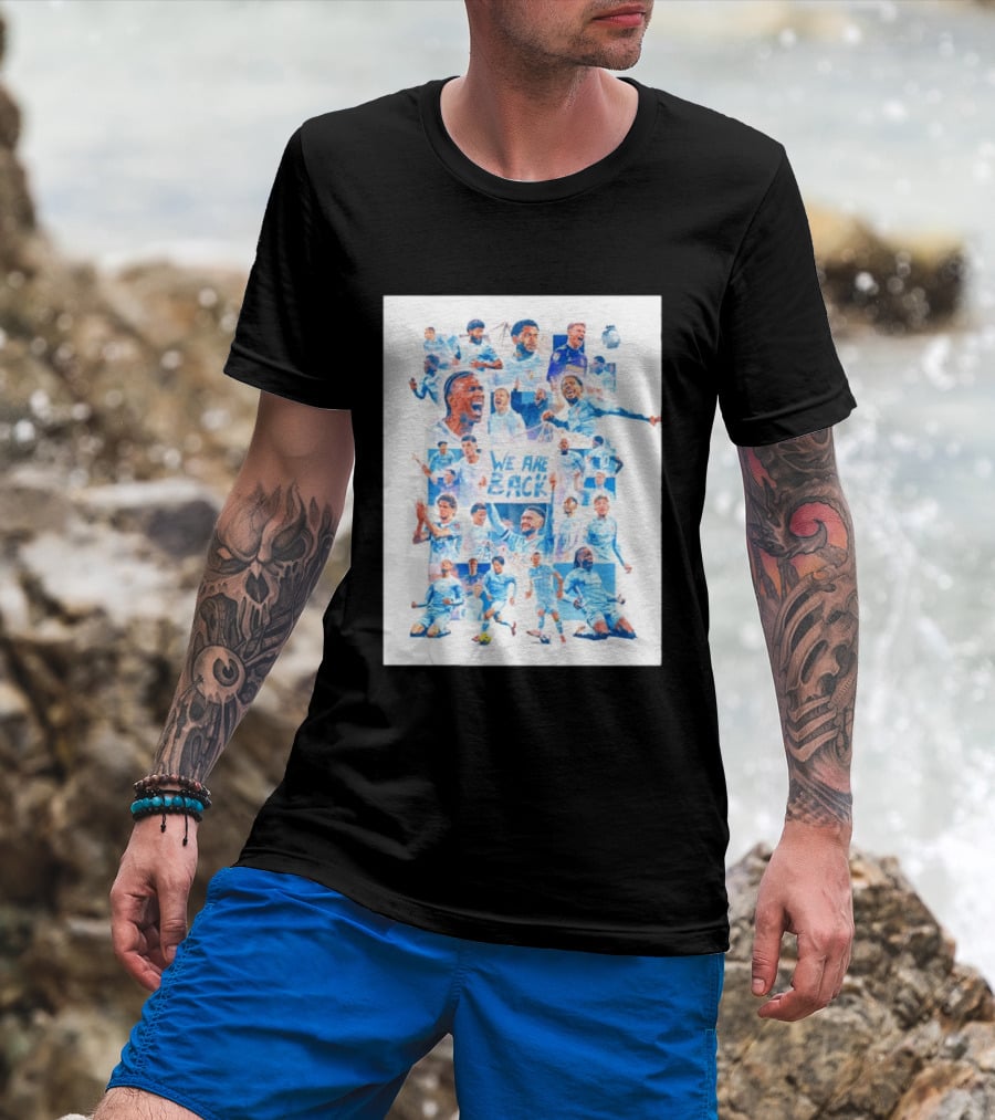 Coventry City Football Club We Are Back Celebration Players Team Unity T-Shirt