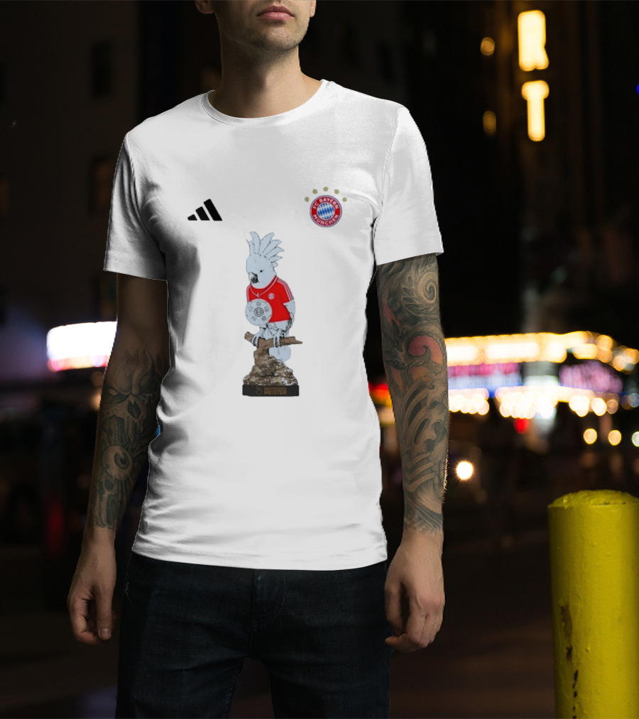 Fc Bayern München Deutscher Meister 2026 Cockatoo Champion Bundesliga T-Shirt