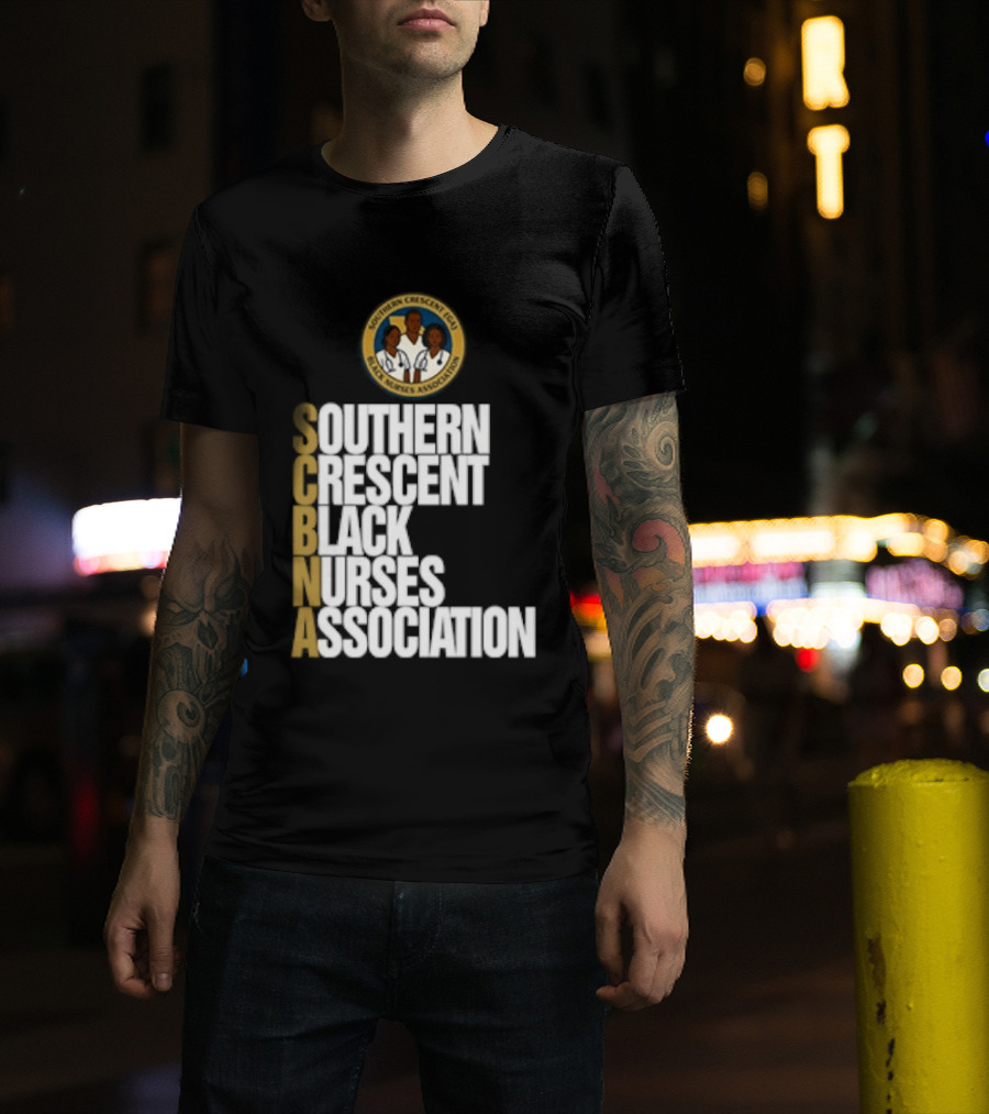 Southern Crescent Black Nurses Association Diversity Unity Healthcare Community T-Shirt