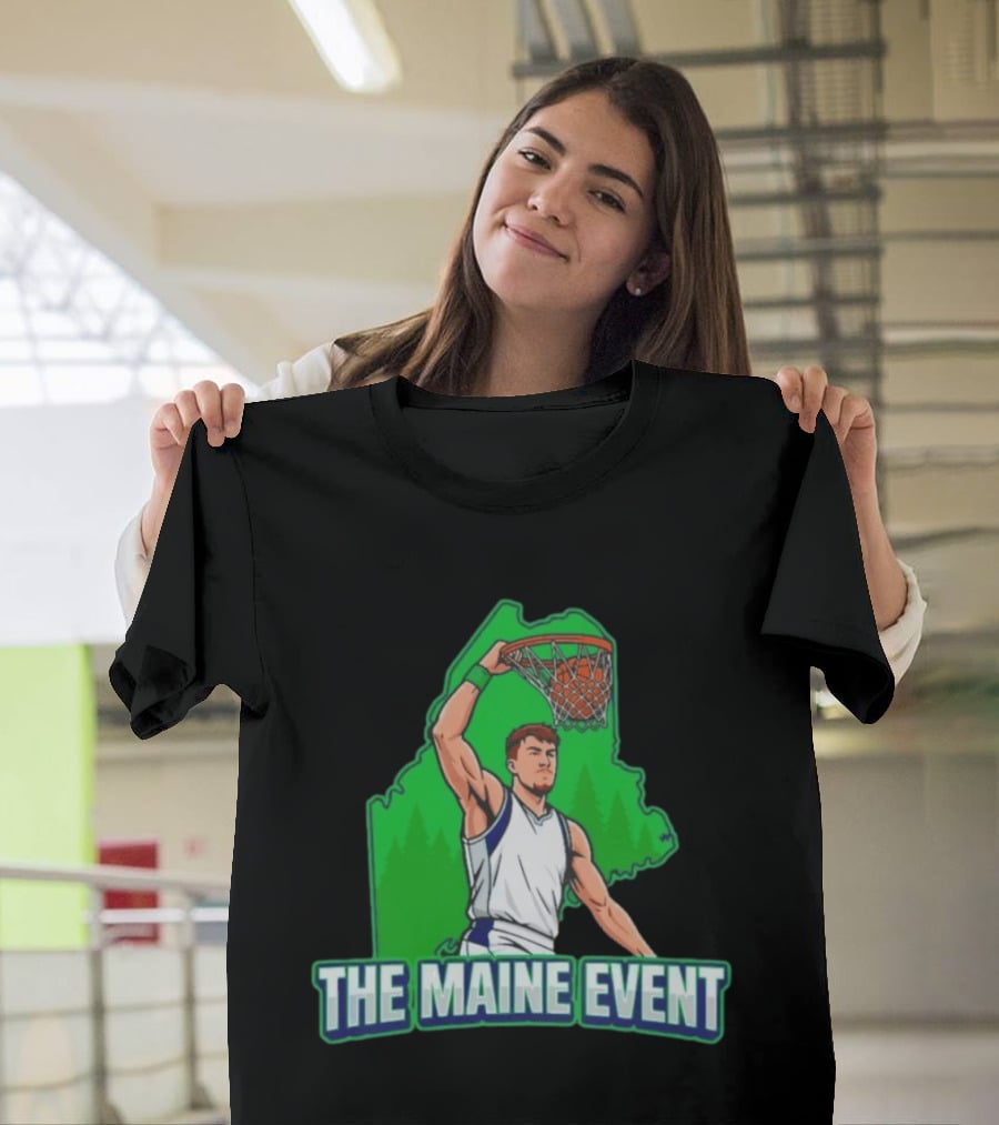 The Maine Event Basketball Dunking Athlete T-Shirt