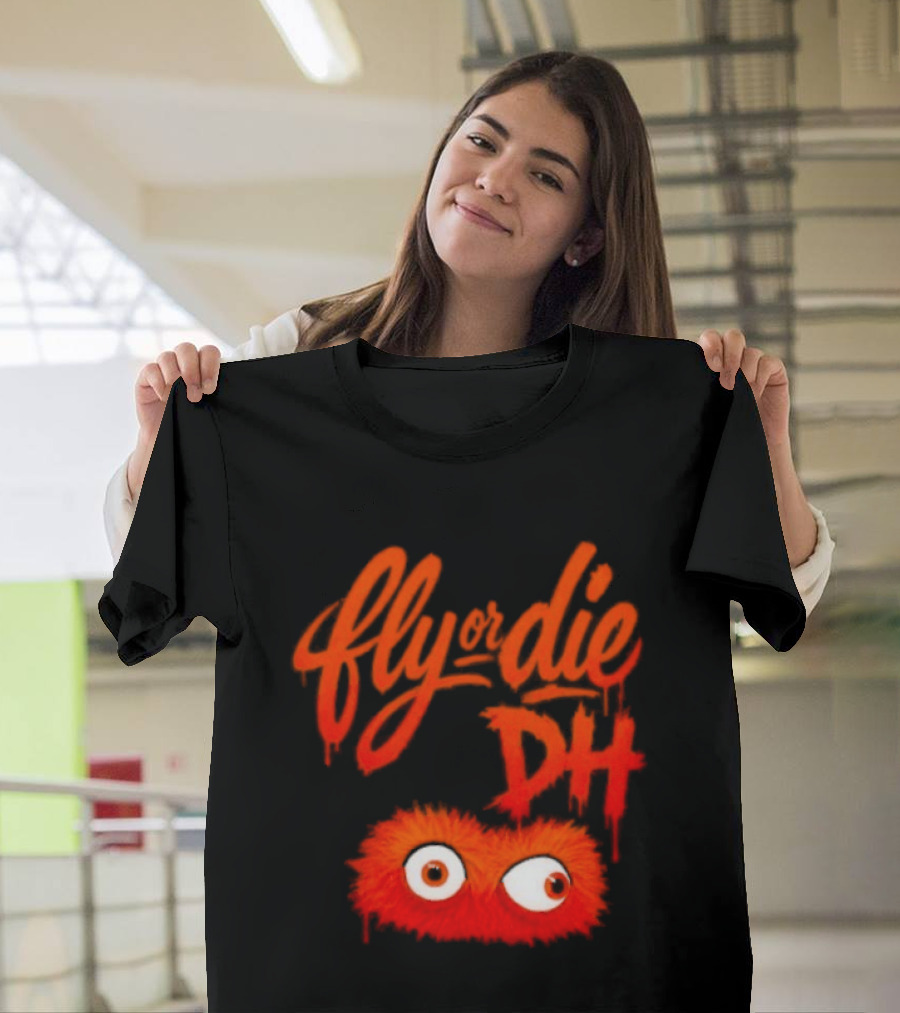 Fly Die DH Gritty Eyes Philadelphia Flyers T-Shirt