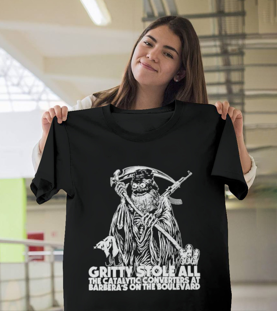 Gritty Flyers Stole All The Catalytic Converters At Barbera's On The Boulevard T-Shirt
