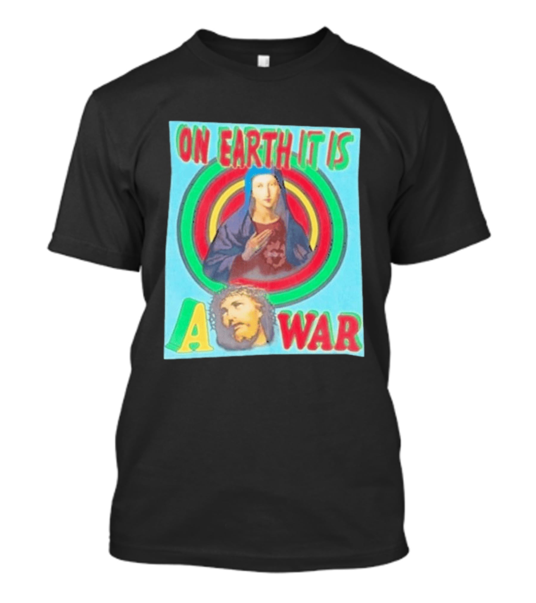 Houston Texans Saint Michael On Earth It Is A War T-Shirt