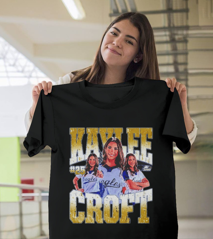 Kaylee Croft #25 Georgia Southern Eagles T-Shirt