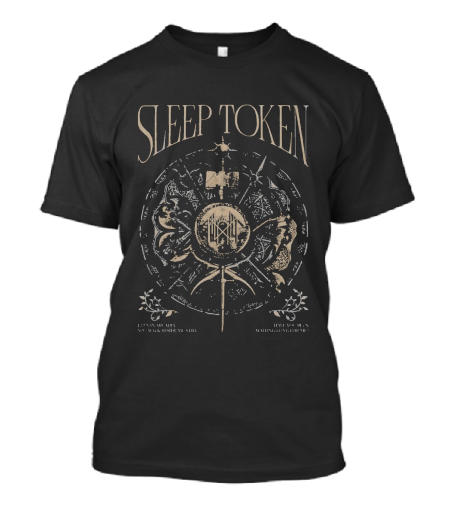 Sleep Token Round Table Symbol Nordic Iconography T-Shirt