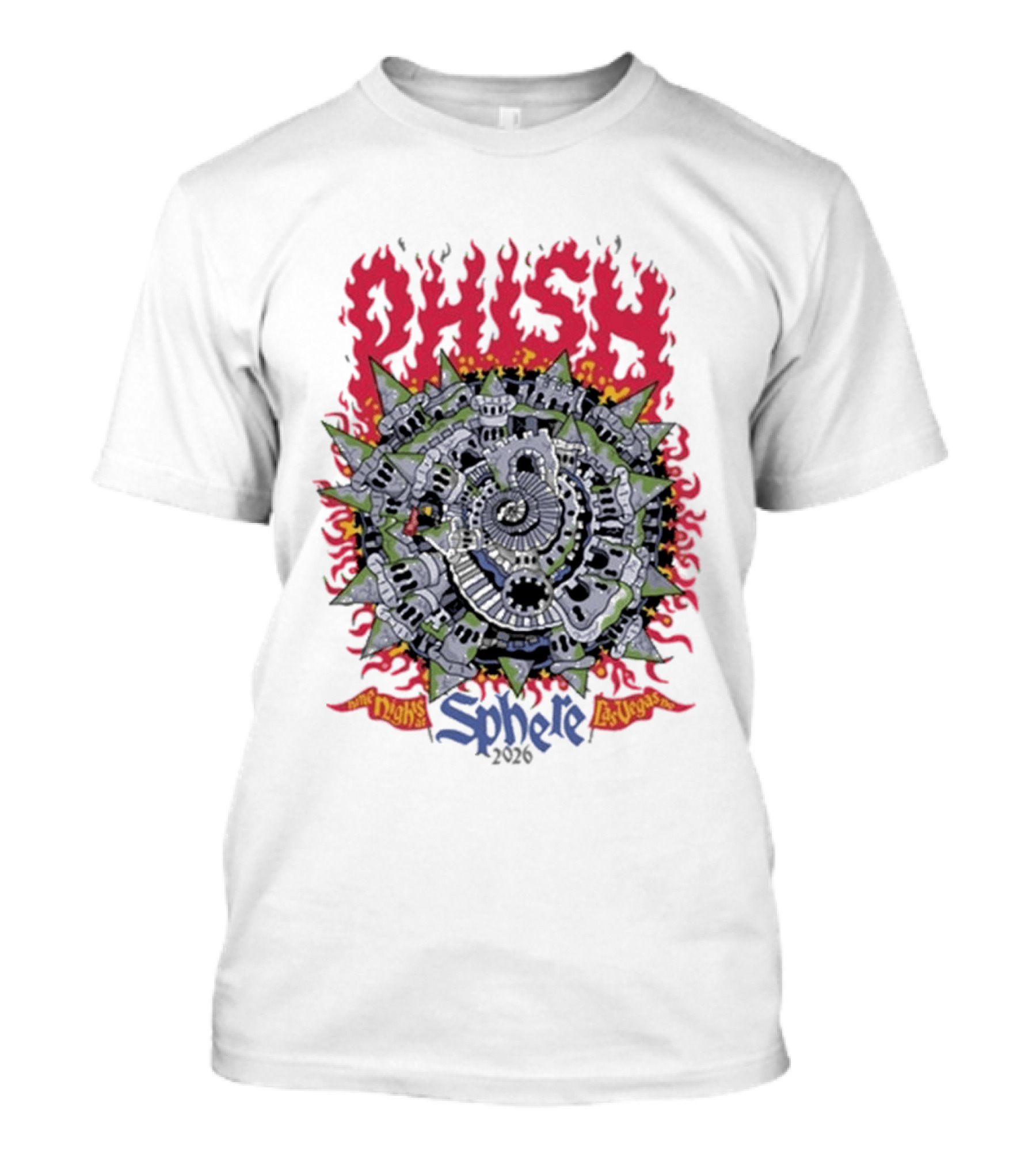 Phish Sphere 2024 Nine Nights Las Vegas T-Shirt